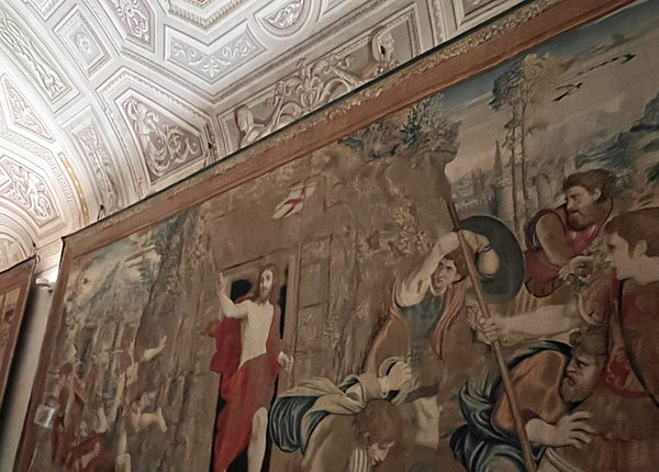 Galleria degli Arazzi, nos Museus Vaticanos
