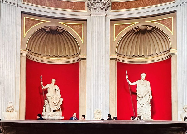Pio Clementino, nos Museus Vaticanos