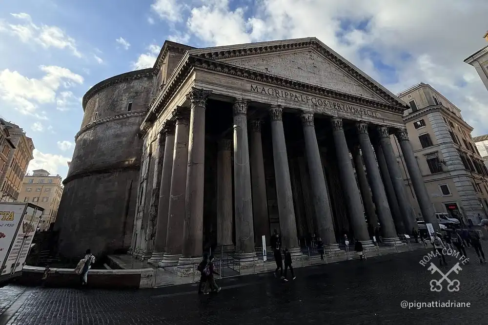 O Panteão, em Roma