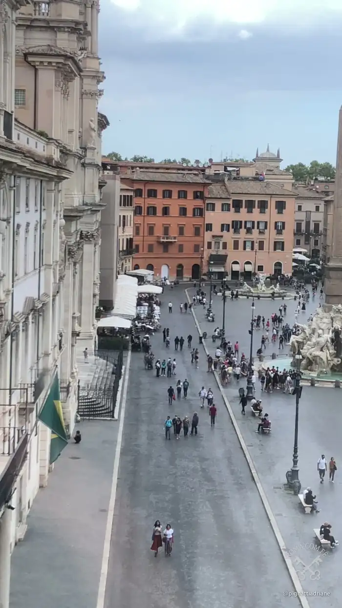 O lago de Navona