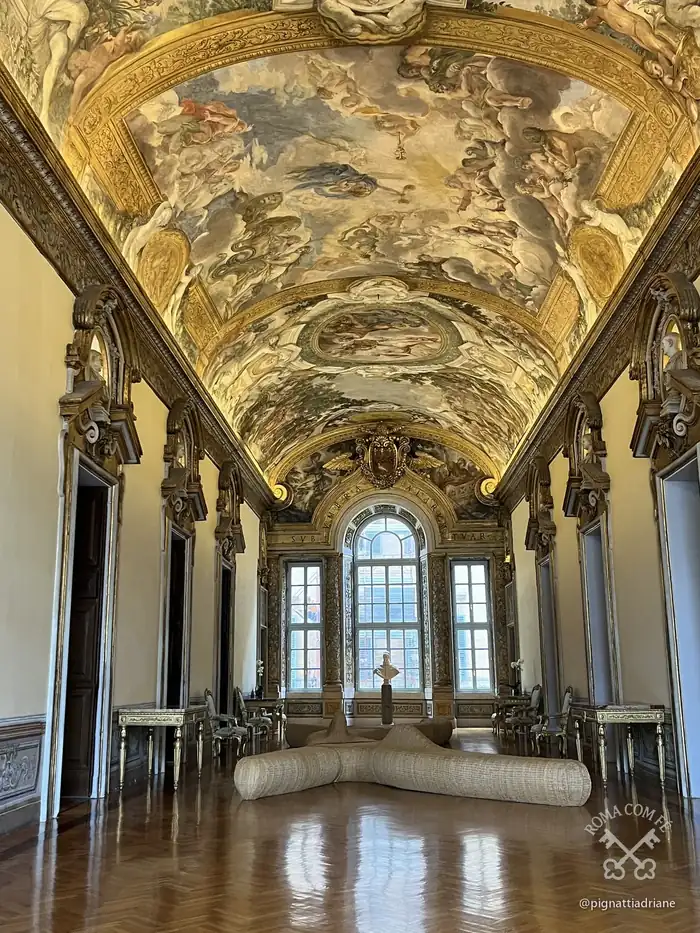 A fachada do Palazzo Pamphilj, na Piazza Navona
