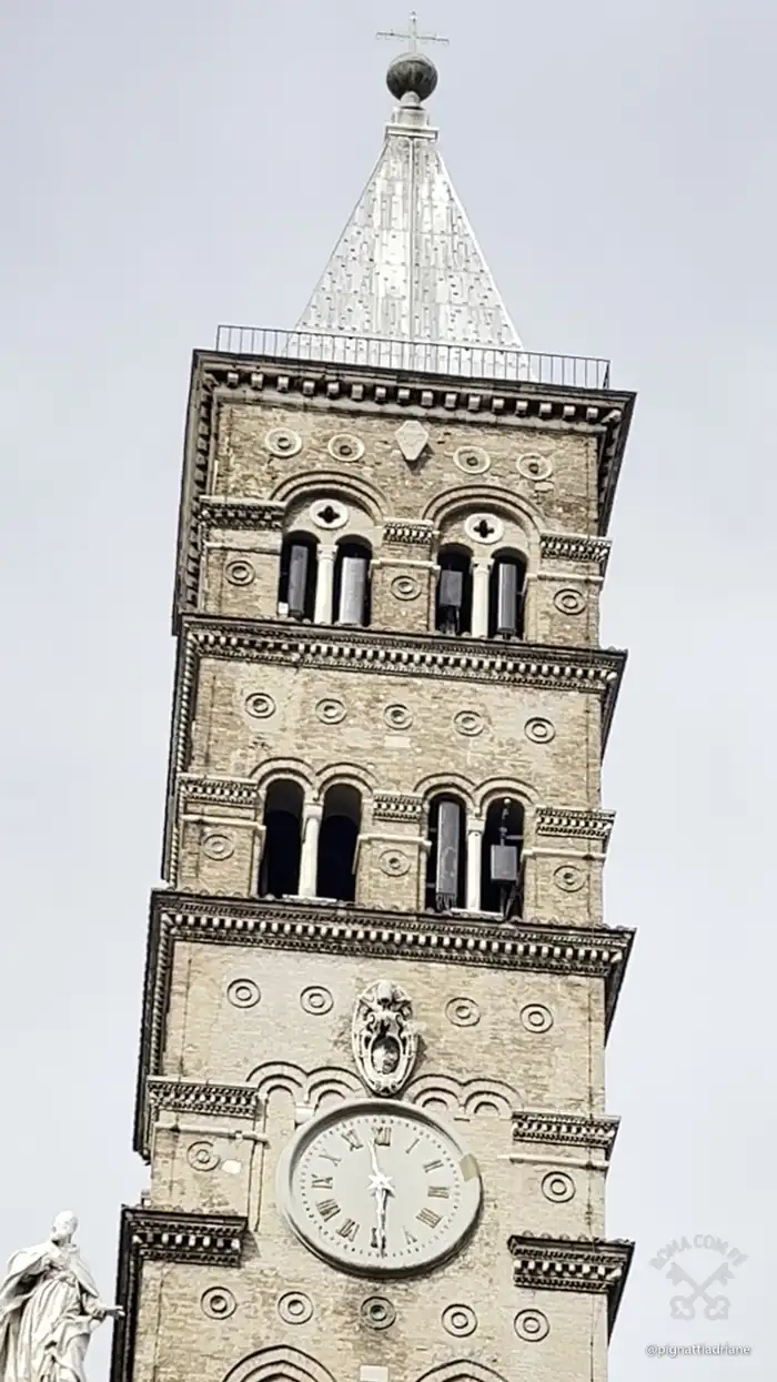 O campanário mais alto de Roma